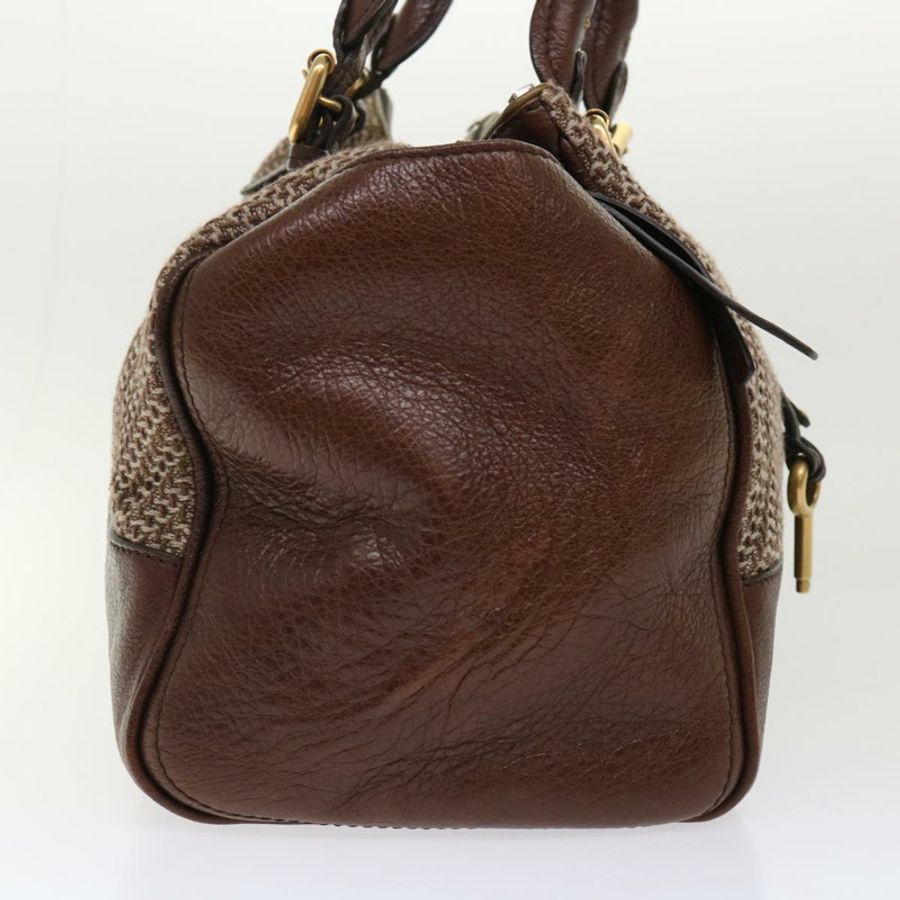 【日本直送】Chloe Paddington 波士頓包羊毛棕 03-07-51-5267 正品 yk8036-3