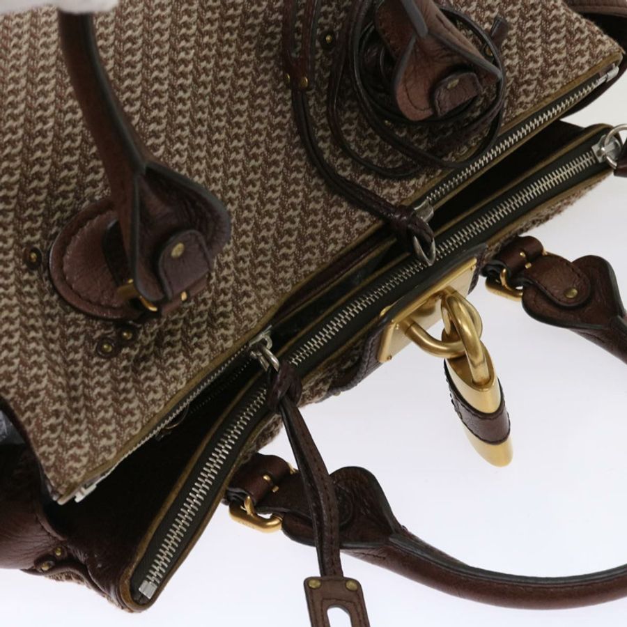 【日本直送】Chloe Paddington 波士頓包羊毛棕 03-07-51-5267 正品 yk8036-5