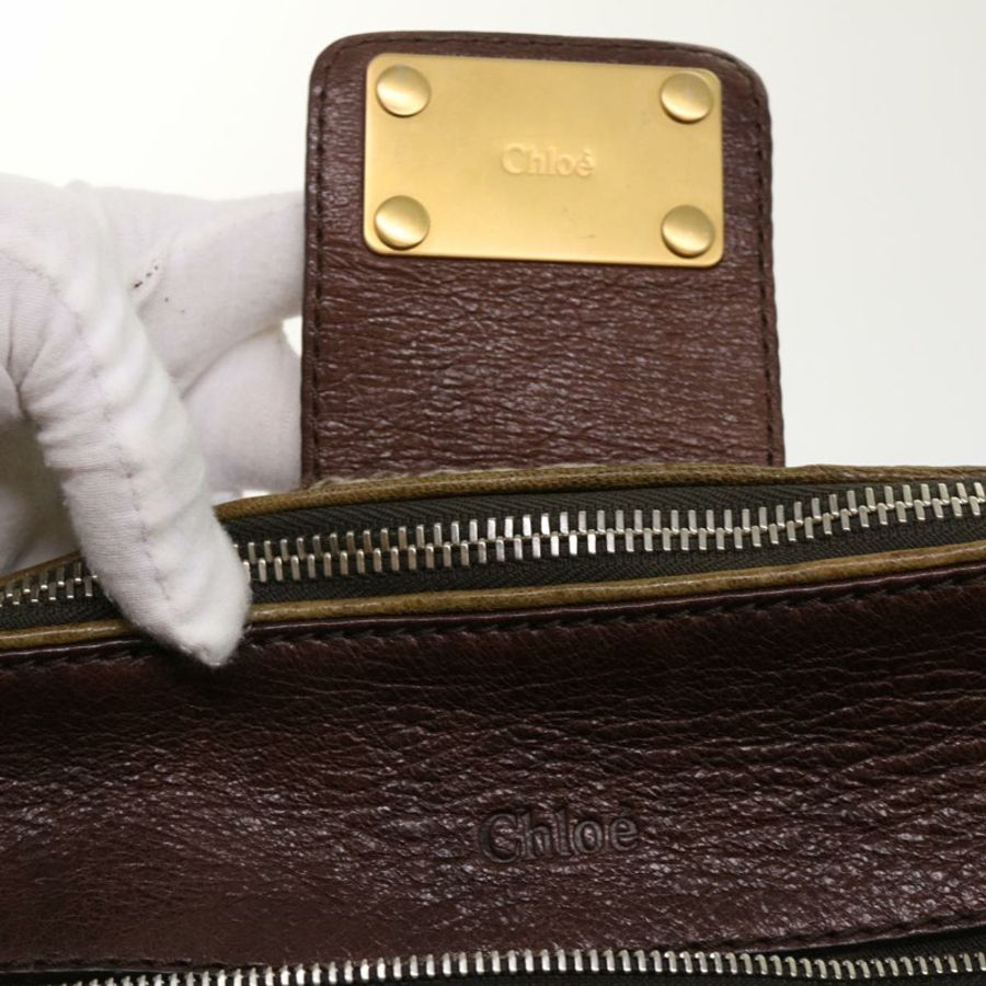 【日本直送】Chloe Paddington 波士頓包羊毛棕 03-07-51-5267 正品 yk8036-9