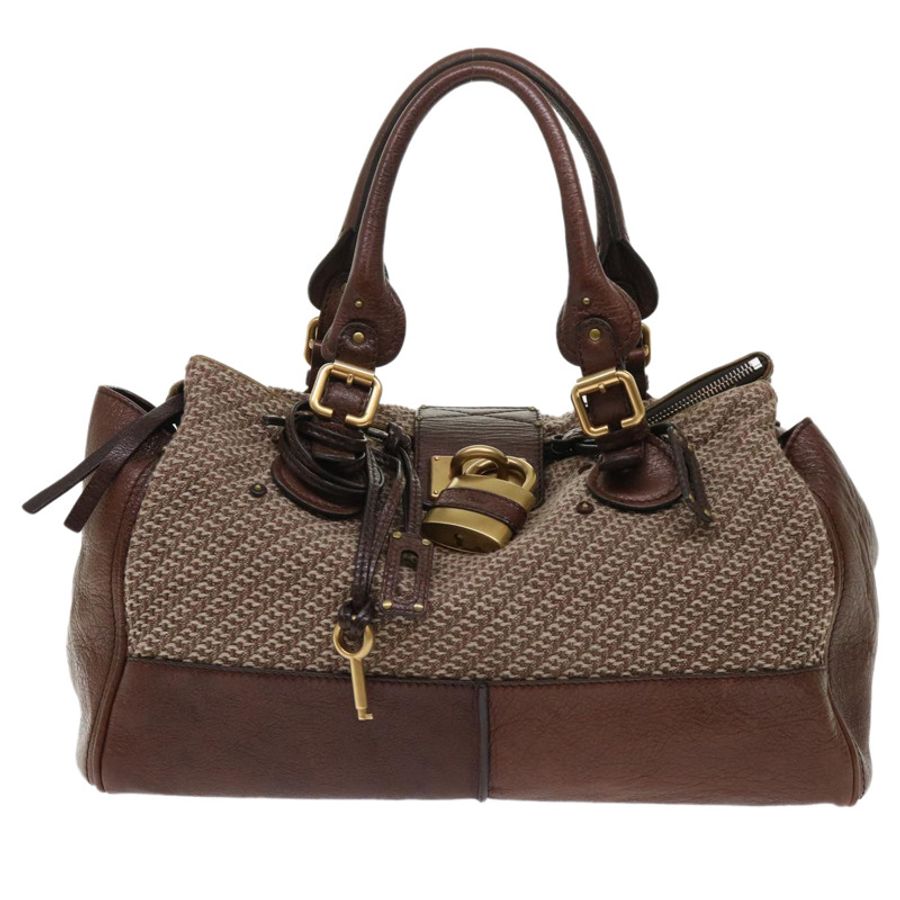 【日本直送】Chloe Paddington 波士頓包羊毛棕 03-07-51-5267 正品 yk8036-12