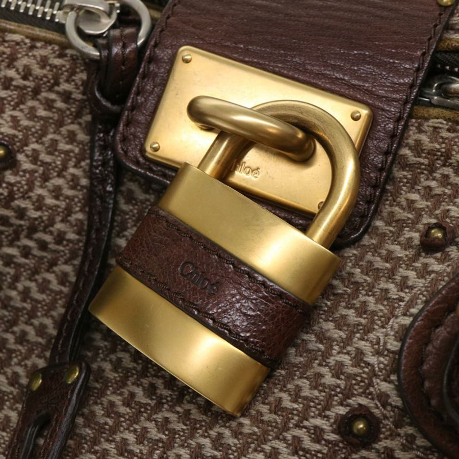 【日本直送】Chloe Paddington 波士頓包羊毛棕 03-07-51-5267 正品 yk8036-17