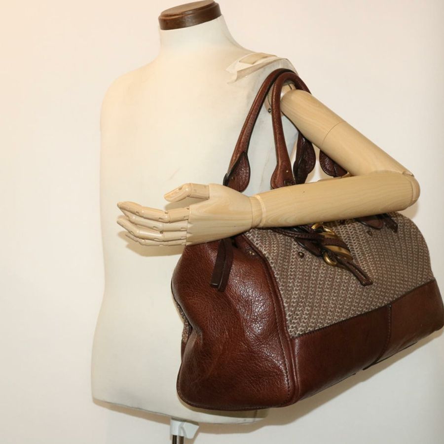 【日本直送】Chloe Paddington 波士頓包羊毛棕 03-07-51-5267 正品 yk8036-23