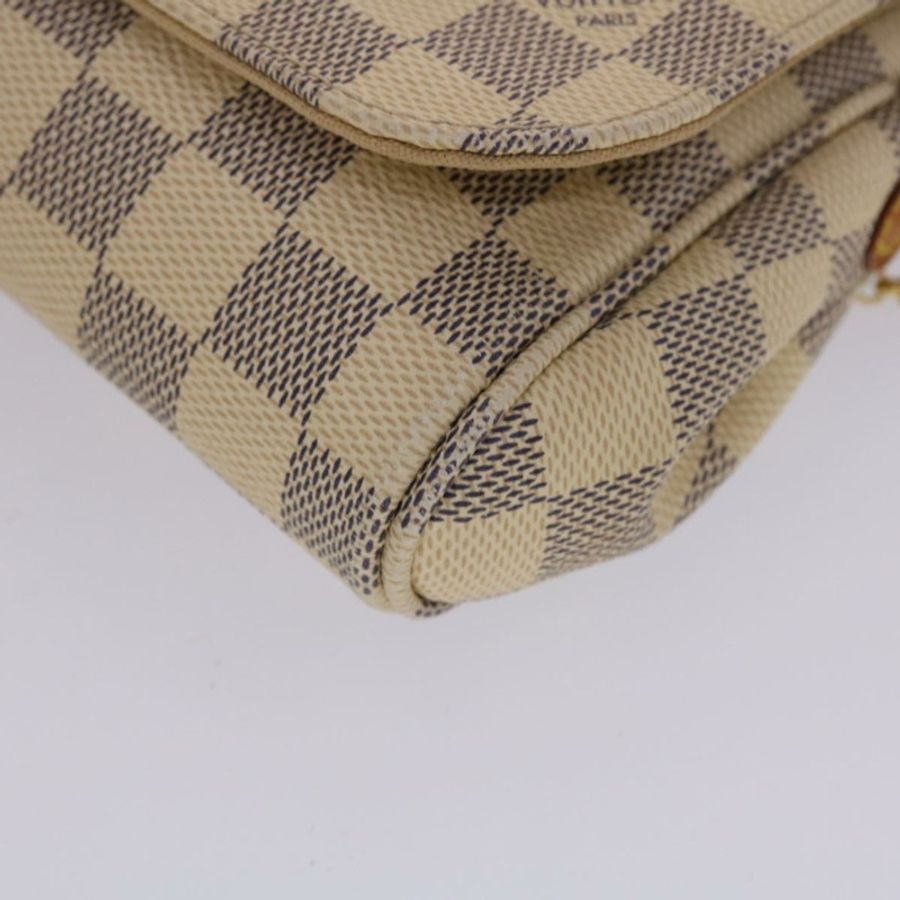 【日本直送】路易威登 Damier Azur Favorit PM 肩背包 2way N41277 LV Auth 49499-14