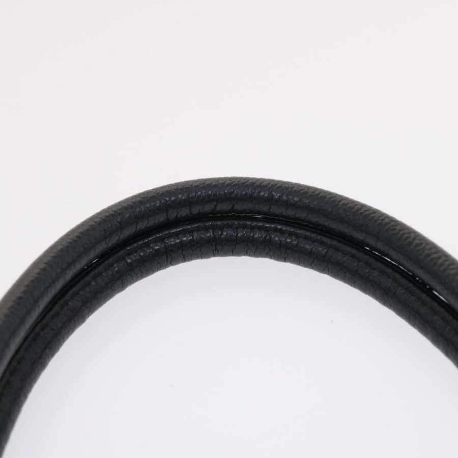 【日本直送】香奈兒手提包魚子醬皮膚標準黑色 CC 正品 49494-7