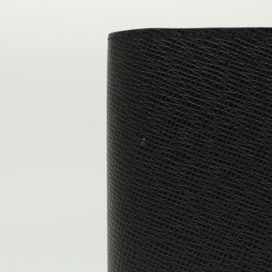 【日本直送】LOUIS VUITTON Taiga 皮革 Portefeuille Braza 皮夾 黑色 M30285 LV 正品 49939A-2