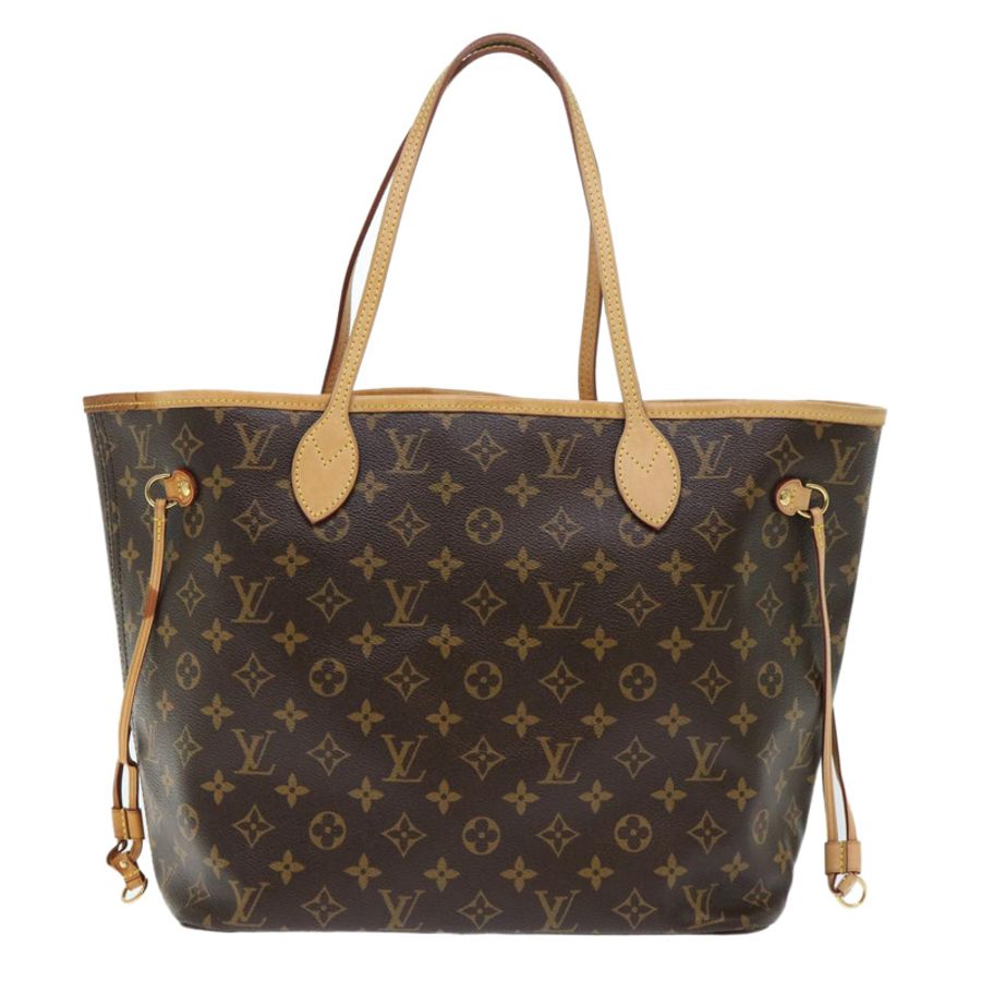 【日本直送】路易威登 Monogram V line Neverfull MM 手提包 粉紅色 M41602 LV Auth am4905-1