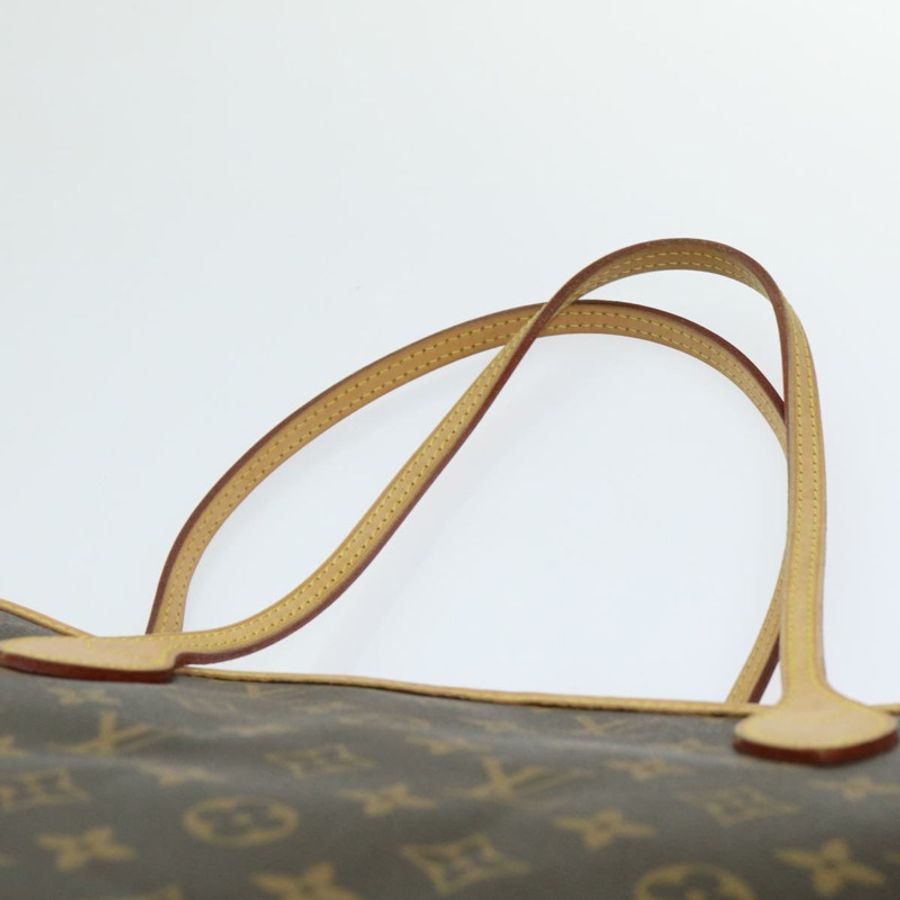 【日本直送】路易威登 Monogram V line Neverfull MM 手提包 粉紅色 M41602 LV Auth am4905-13