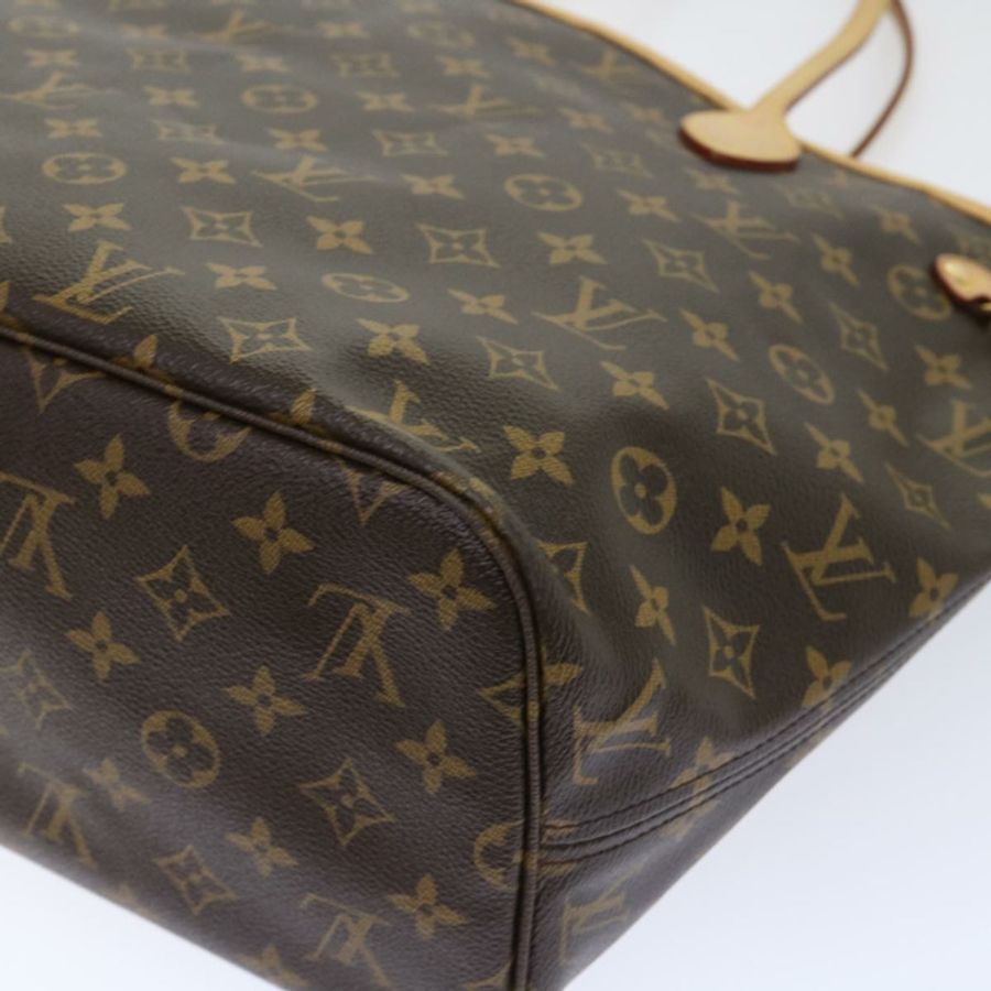 【日本直送】路易威登 Monogram V line Neverfull MM 手提包 粉紅色 M41602 LV Auth am4905-15