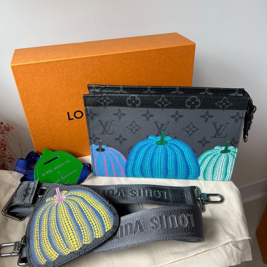 LV x YK Gaston / LV* 草間彌生斜背包-1
