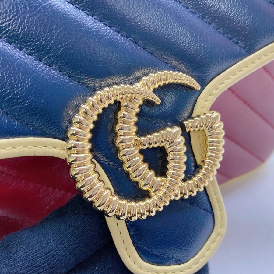 GUCCI GG Marmont系列迷你手提包-4
