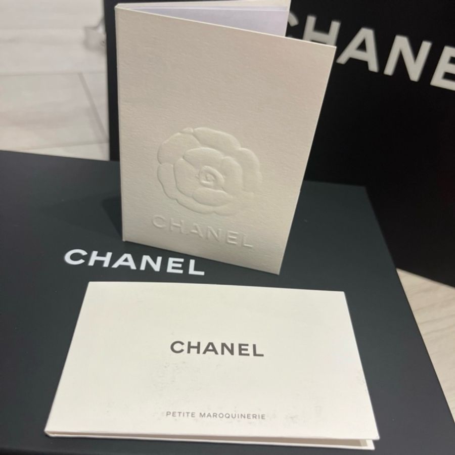 Chanel 黑色小方盒調節扣-14