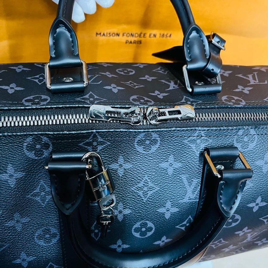 Louis Vuitton Keepall 45 旅行包 (M40569#新款晶片款)-2