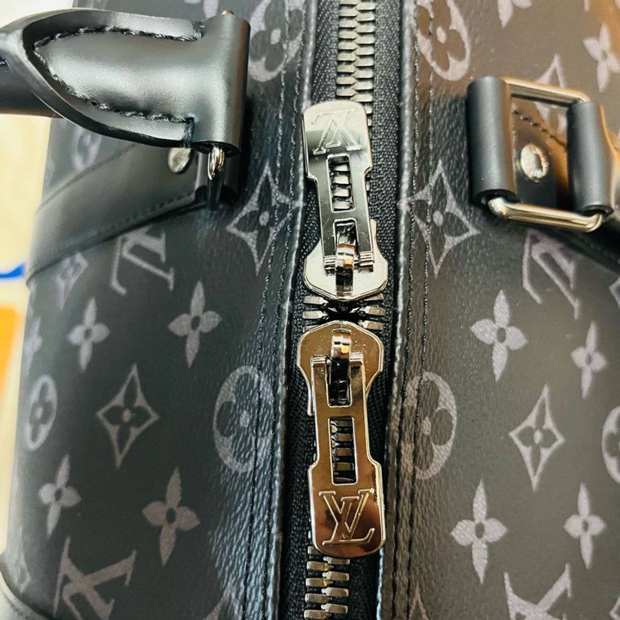 Louis Vuitton Keepall 45 旅行包 (M40569#新款晶片款)-21
