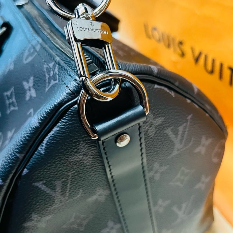 Louis Vuitton Keepall 45 旅行包 (M40569#新款晶片款)-22