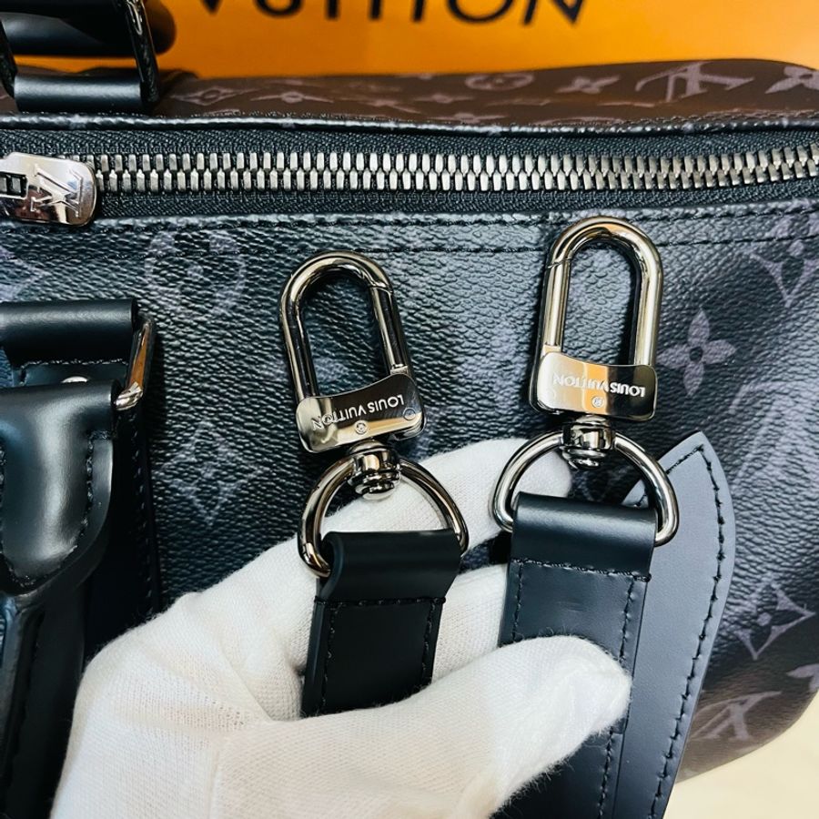 Louis Vuitton Keepall 45 旅行包 (M40569#新款晶片款)-26