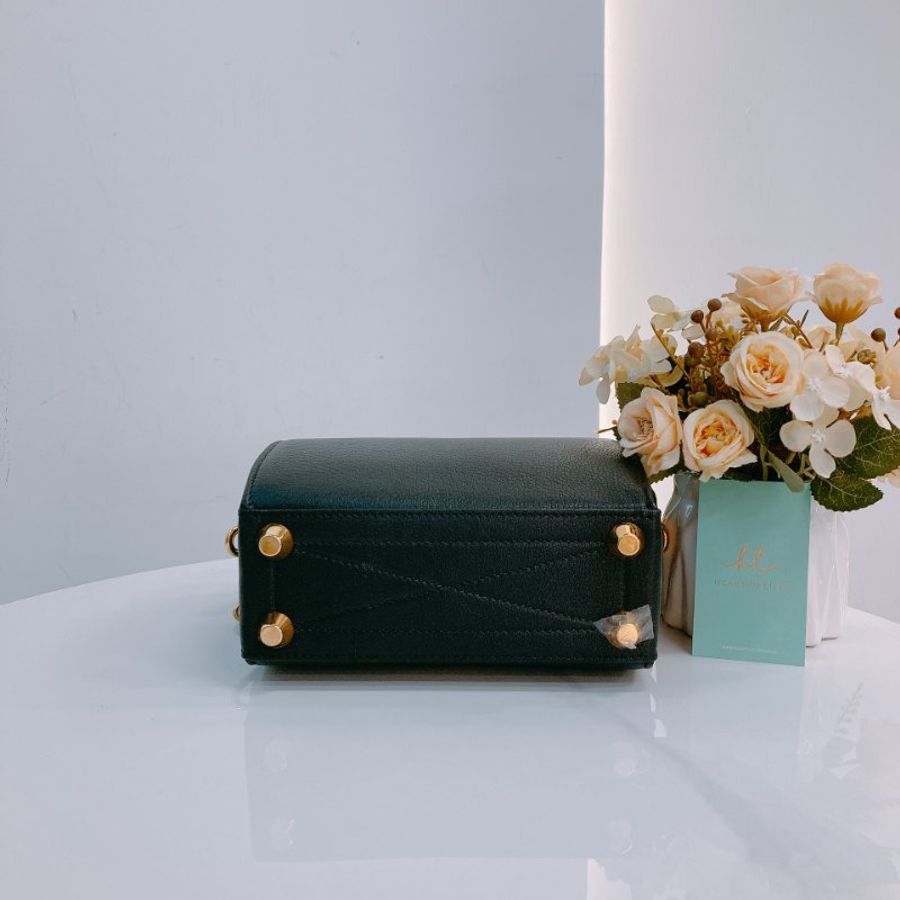 Item19 Alexander Wang 亞歷山大王 盒子 兩用包 牛皮 Box Bag Calfskin Black x GHW-4