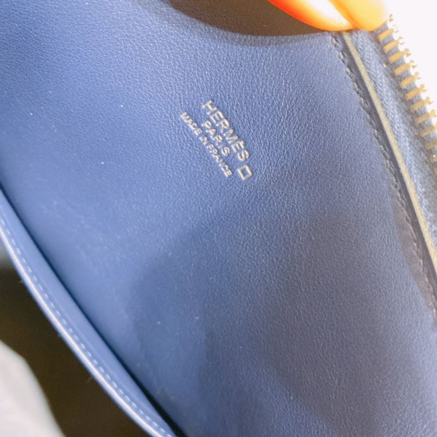 TW0130 Hermes 愛馬仕限量版保齡球包 Bolide 1923 Au Bout Du Monde Bag Limited Edition-8