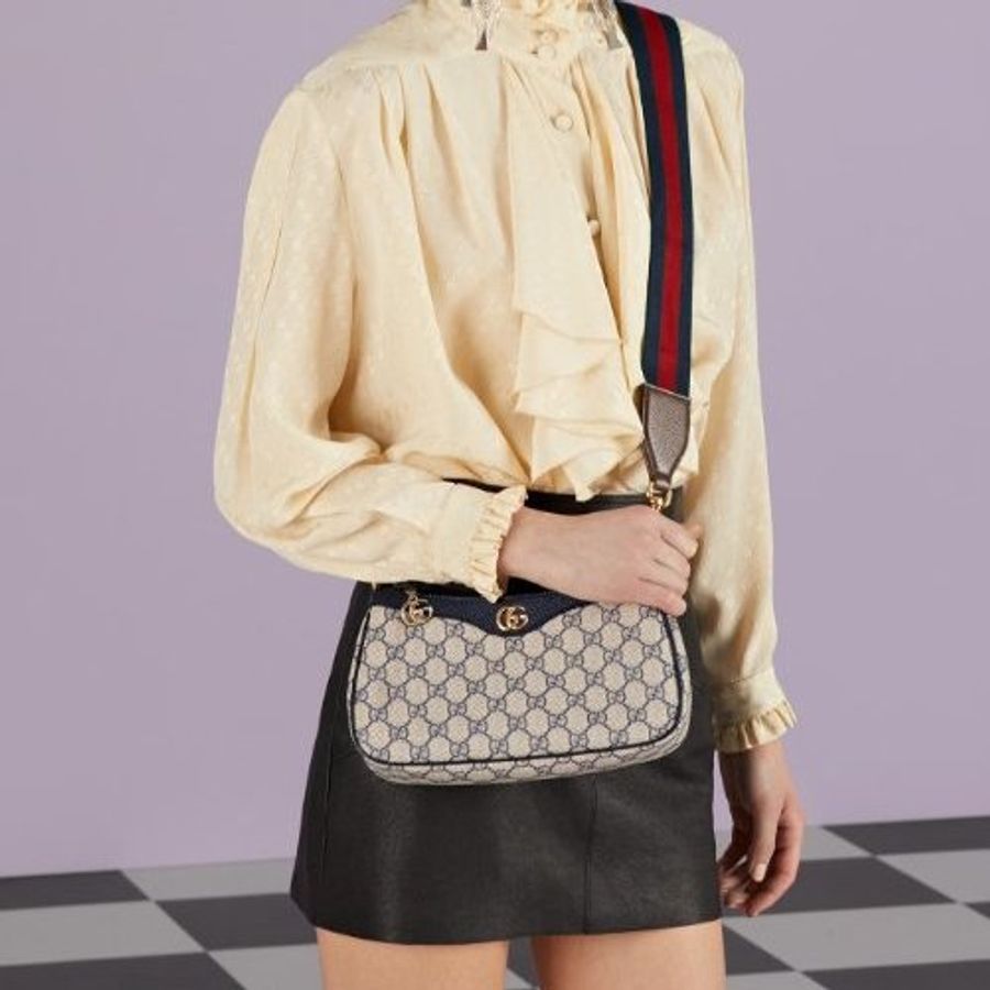 GUCCI 斜背包/側背包/手提包 735132 9成新-0