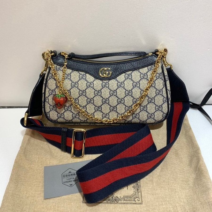 GUCCI 斜背包/側背包/手提包 735132 9成新-2