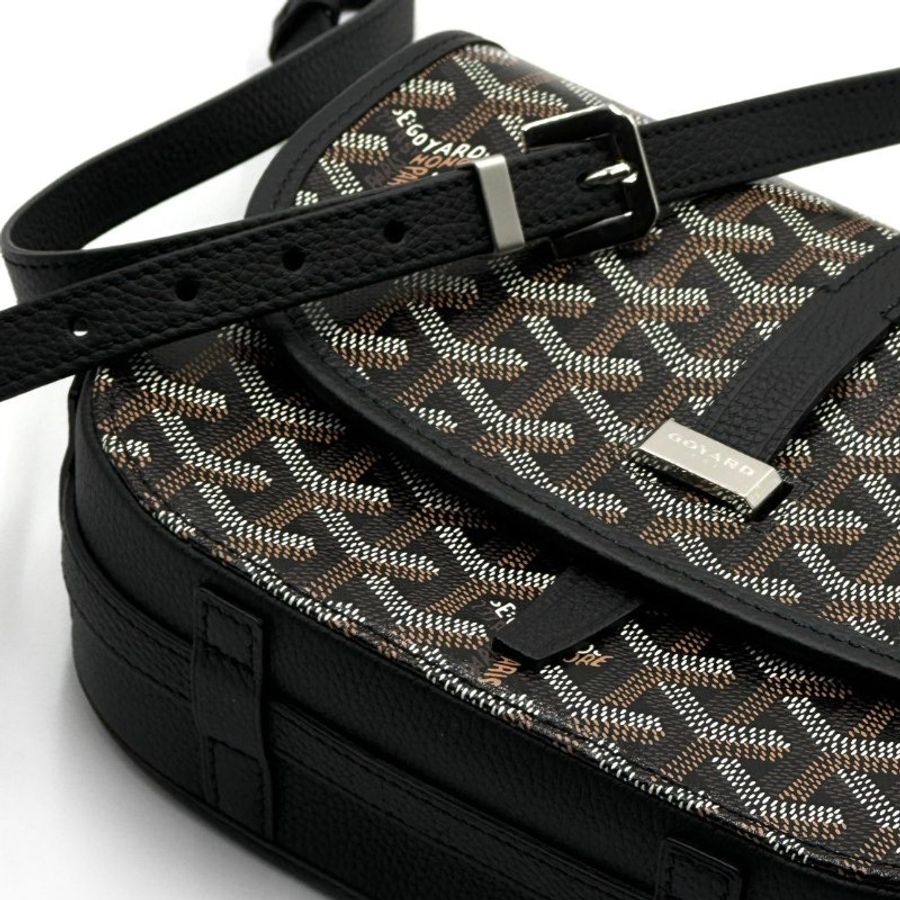 GOYARD Belvedere 翻蓋郵差包-4