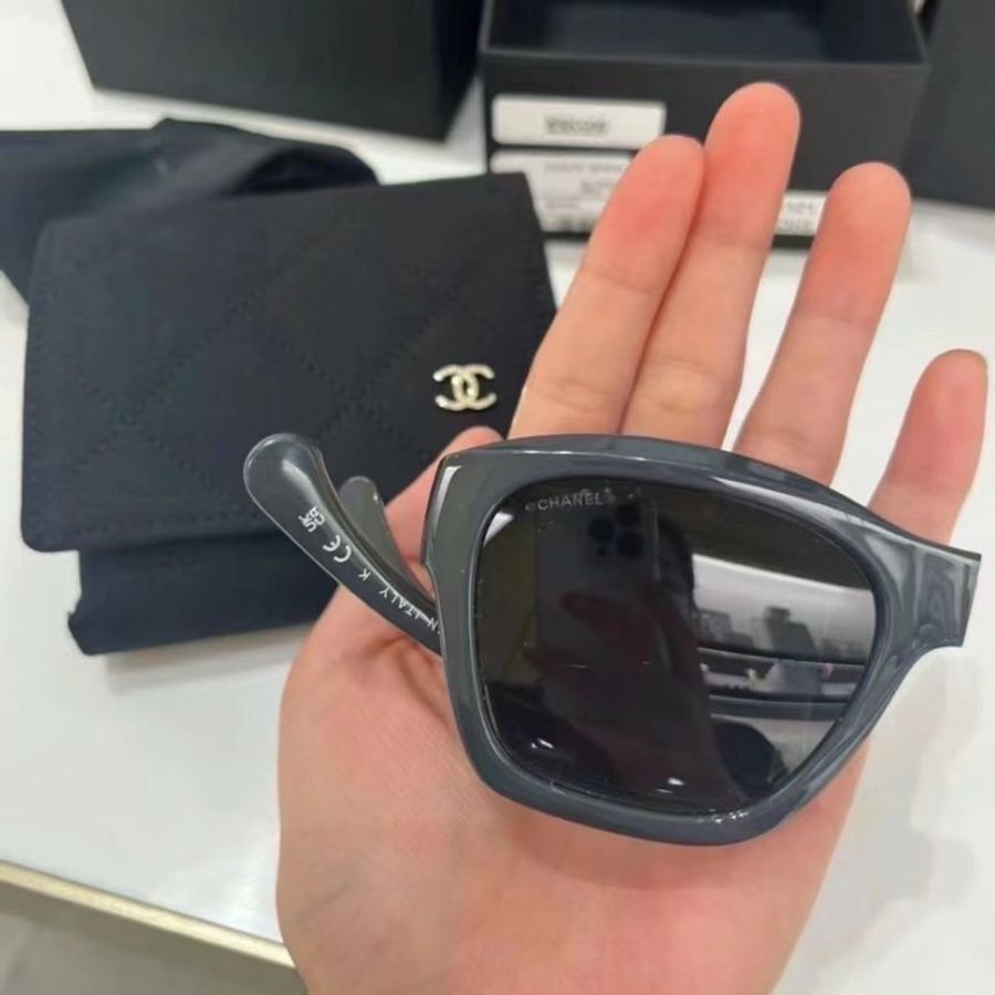 【預購】麗睛眼鏡Chanel【可刷卡分期】香奈兒 CH6605B 太陽眼鏡 香奈兒摺疊太陽眼鏡 小香摺疊眼鏡 折疊款眼鏡-2