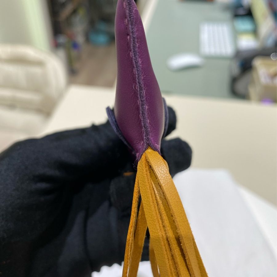 Hermes 小馬 紫色Rodeo PM Charm-35