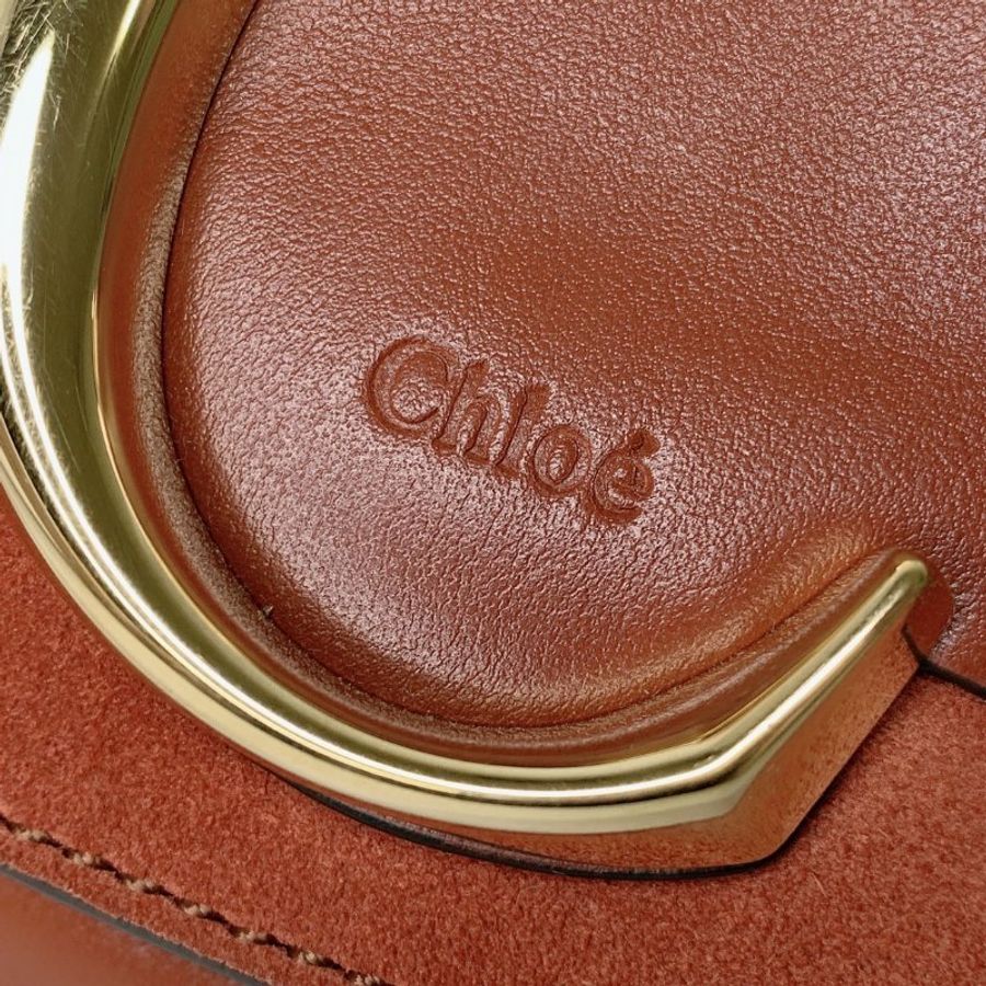CHLOE C字logo翻蓋腰包-6