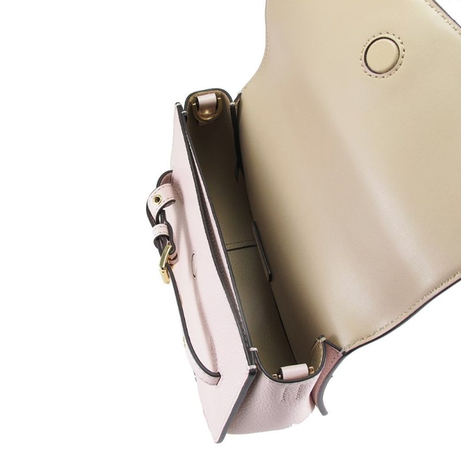 Michael Kors EMILIA-美型綁帶斜背包(粉)-3