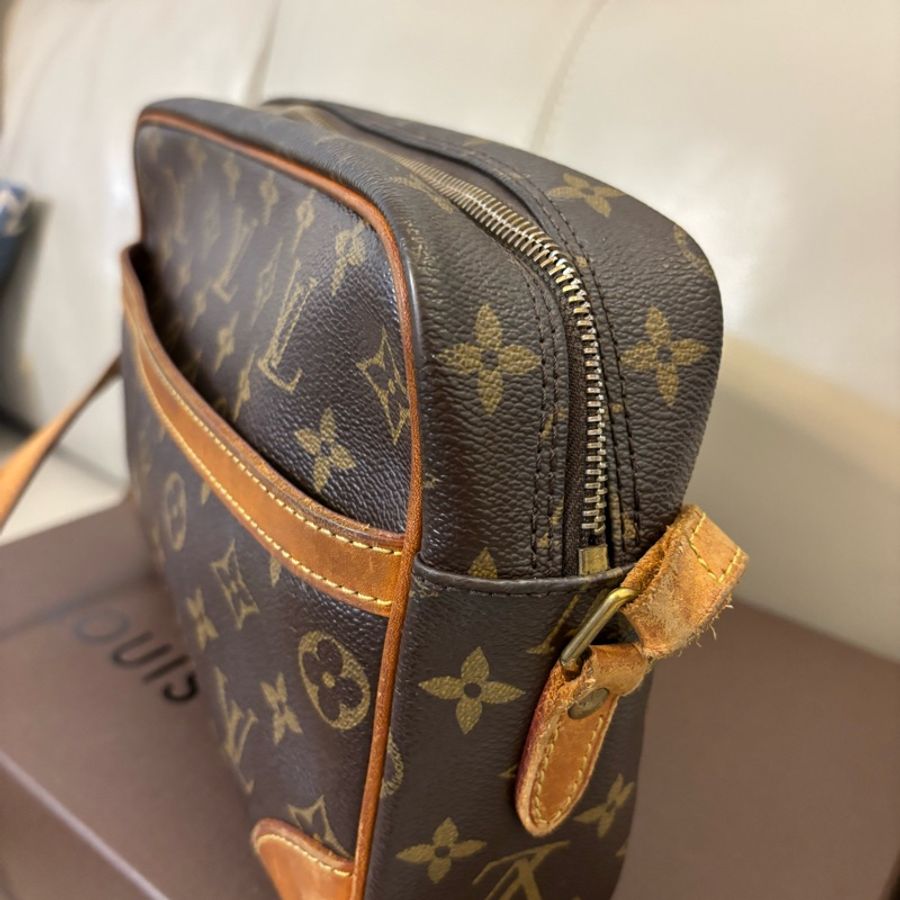 搬家出清🔥✨ LV Vintage 經典花紋航空包 ✨-9