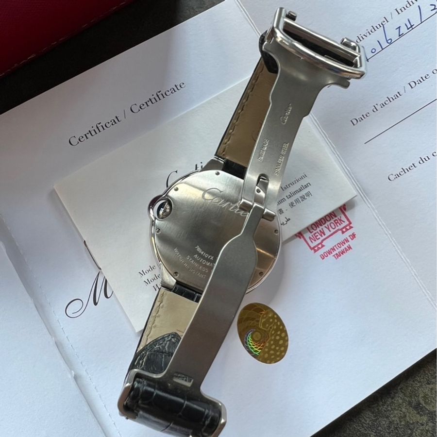 卡地亞 藍氣球 42mm Ballon Bleu de Cartier 9成新-4