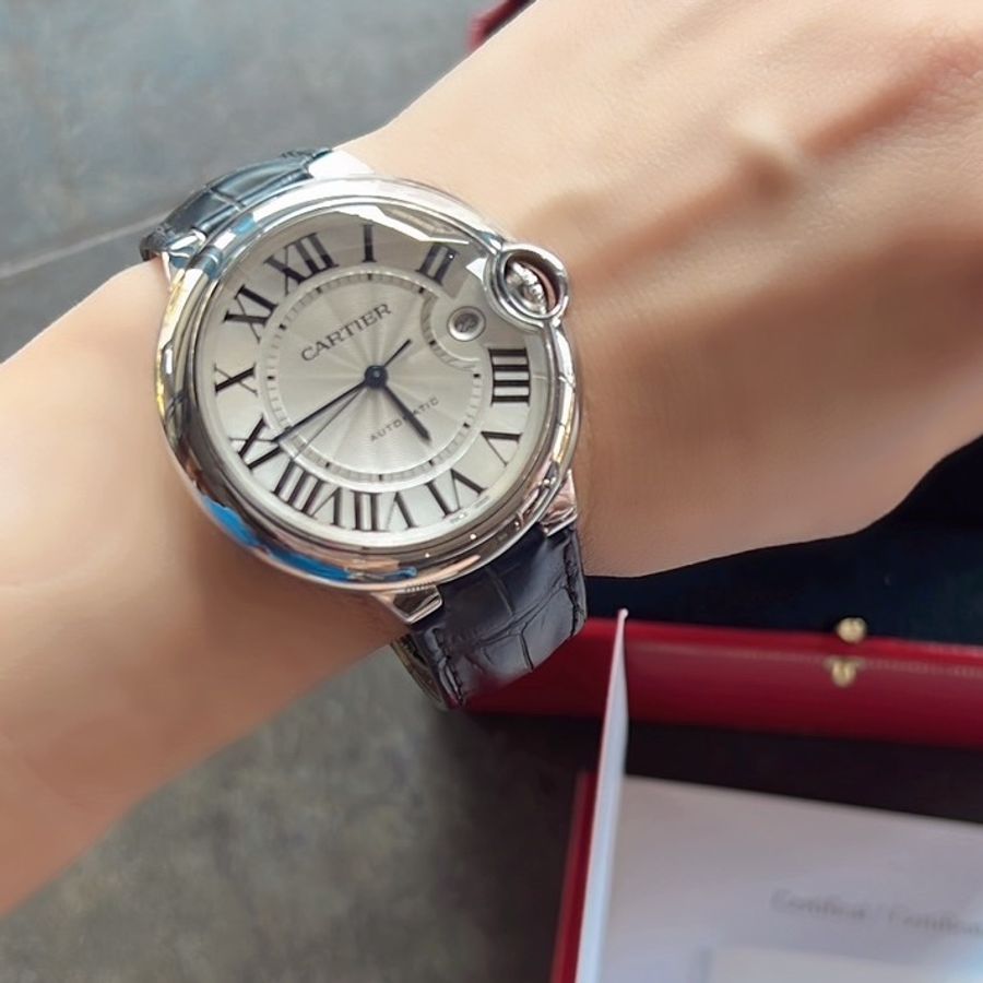 卡地亞 藍氣球 42mm Ballon Bleu de Cartier 9成新-7