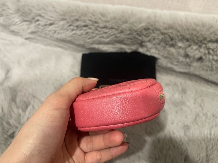 Chanel 限量 莓粉色 零錢包-2
