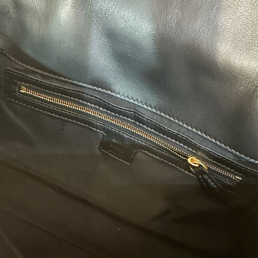 FENDI baguette 法棍包 黑-9