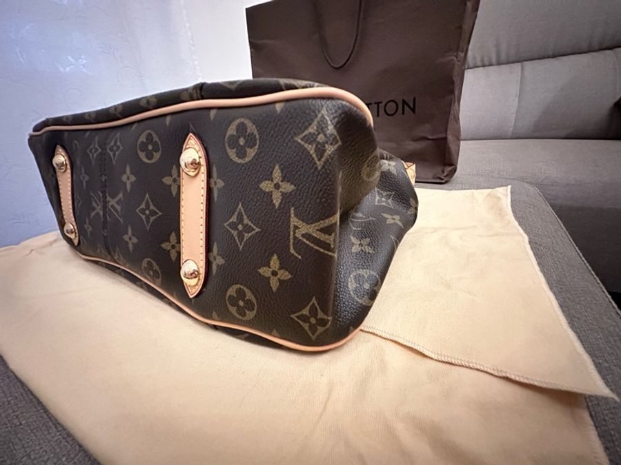 【Louis Vuitton路易威登】LV停產絕版全新正品全配原花南瓜包/經典原花紋金牌/明星名媛愛用包 M56372-8