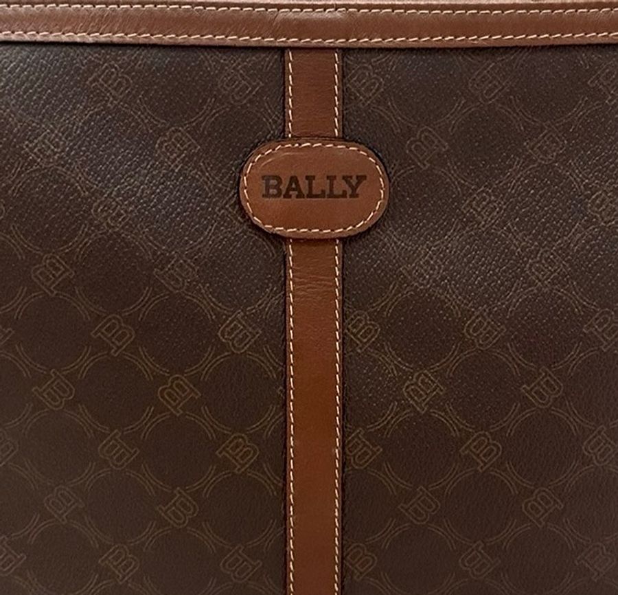 BALLY 老花手拿包-5