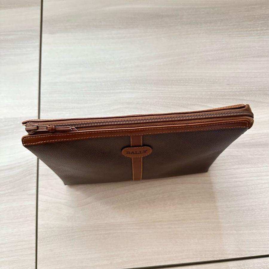 BALLY 老花手拿包-7