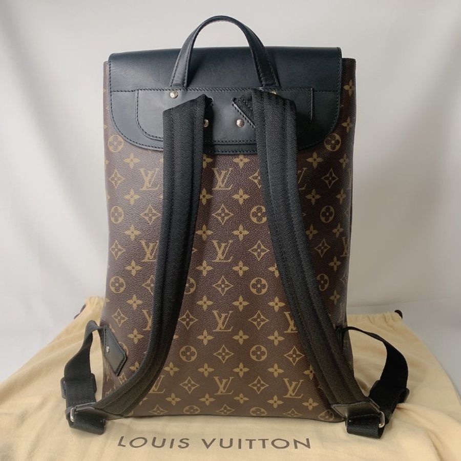 LV Macassar Palk 老花雙肩後背包-1
