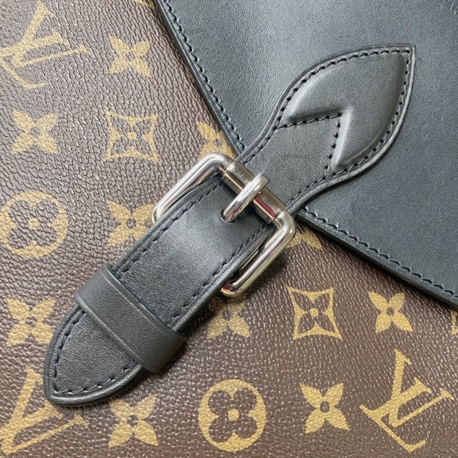 LV Macassar Palk 老花雙肩後背包-8