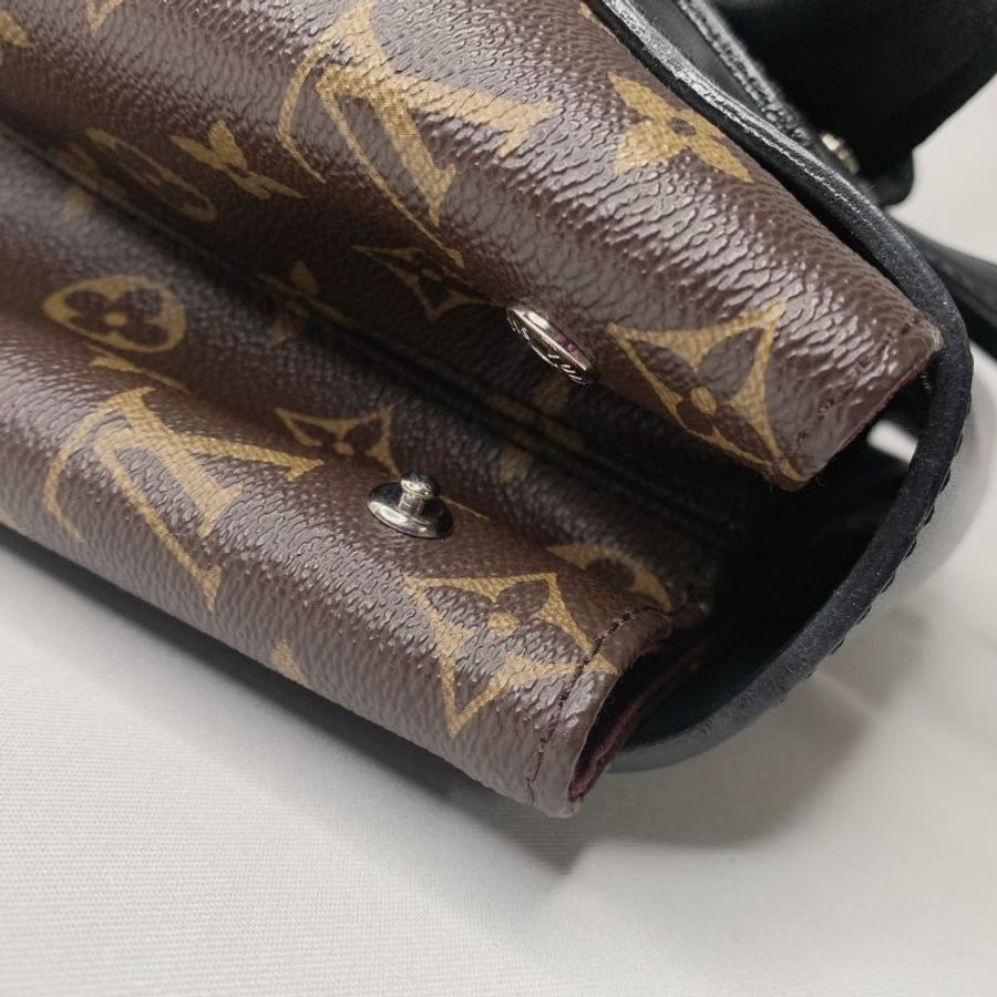 LV Macassar Palk 老花雙肩後背包-10