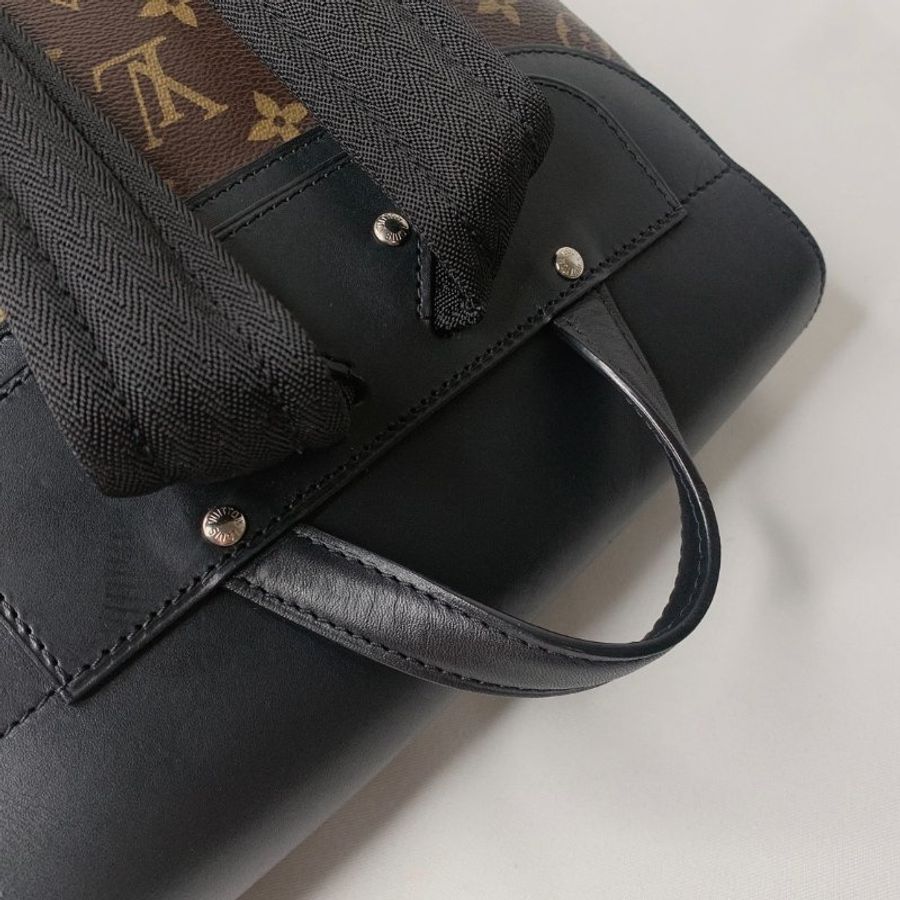 LV Macassar Palk 老花雙肩後背包-11