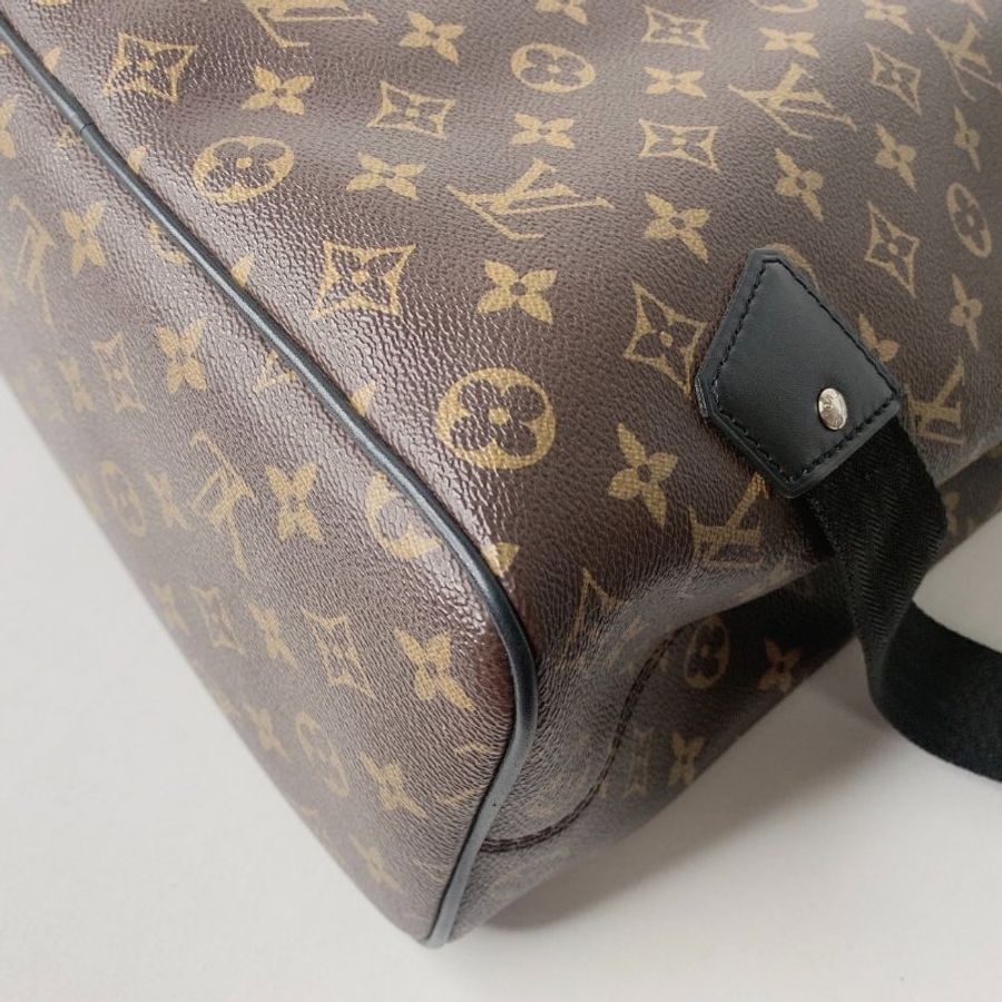 LV Macassar Palk 老花雙肩後背包-15