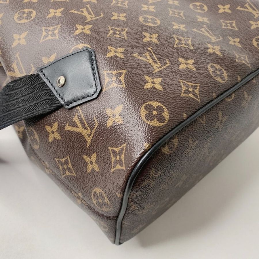 LV Macassar Palk 老花雙肩後背包-16