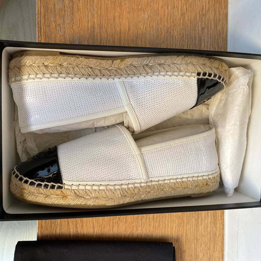 香奈兒鉛筆鞋 Chanel espadrilles-1