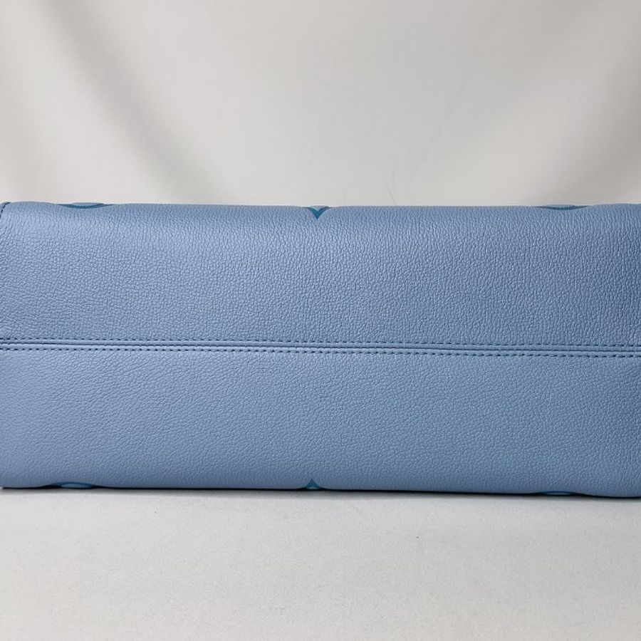 LV OnTheGo MM夏日藍手提肩背包-10