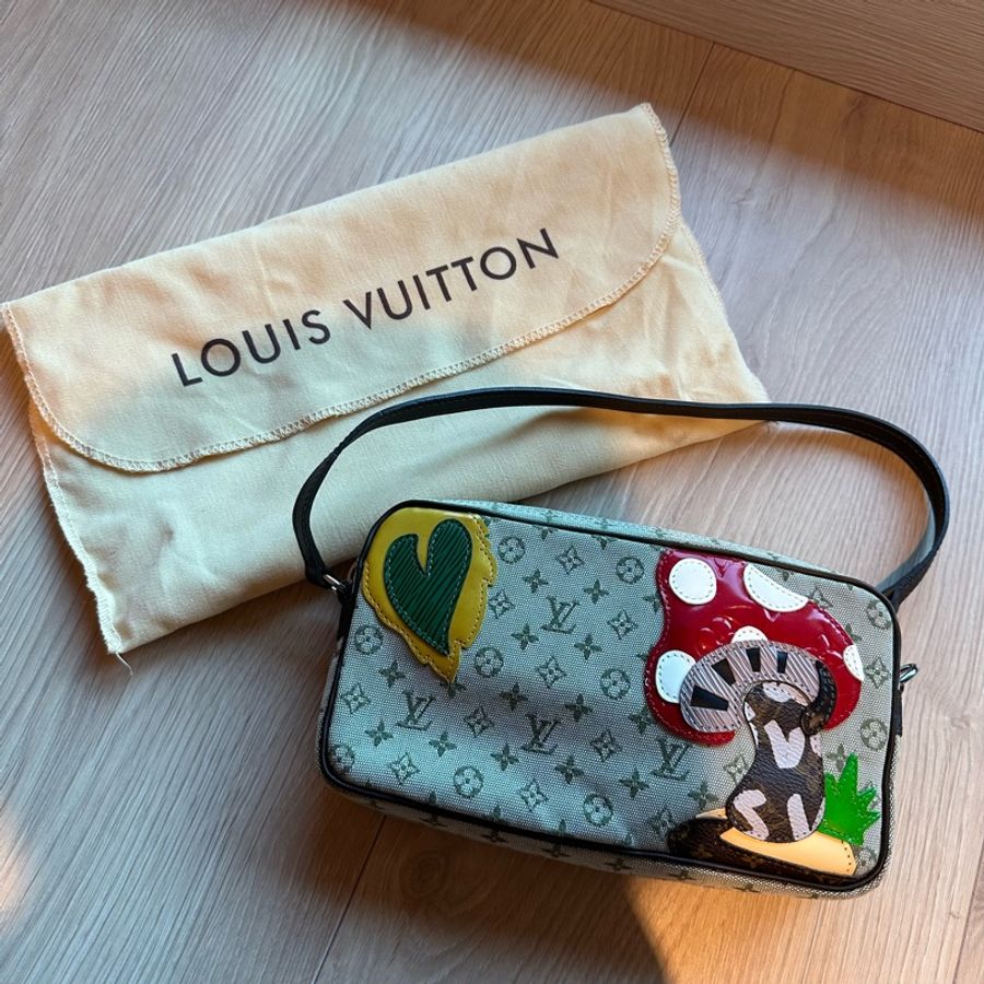 個人收藏❤️🍄|美國購入 Louis Vuitton 老花蘑菇手提包-5