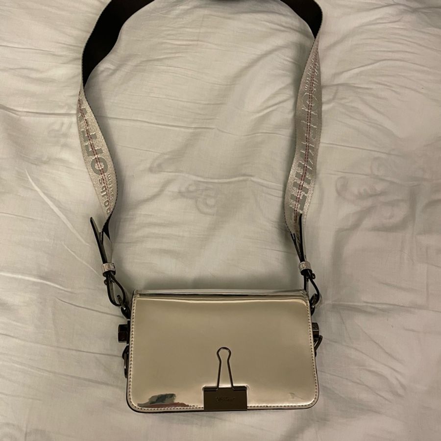 Off-White 鏡面銀包-0
