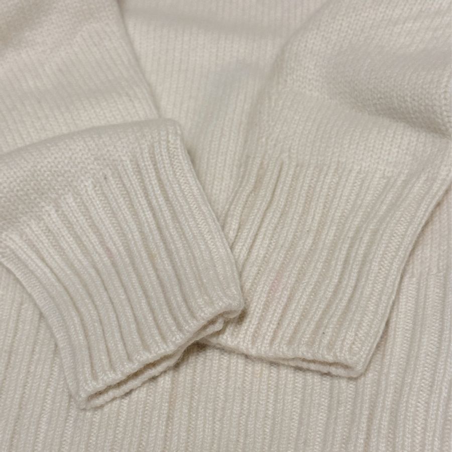 🍒CELINE CASHMERE超柔軟大翻領毛衣size:M /2F231121-1-8