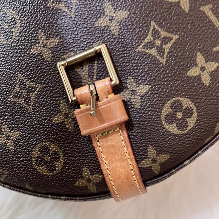 Louis Vuitton LV 絕版盾牌包 斜背 中款-16