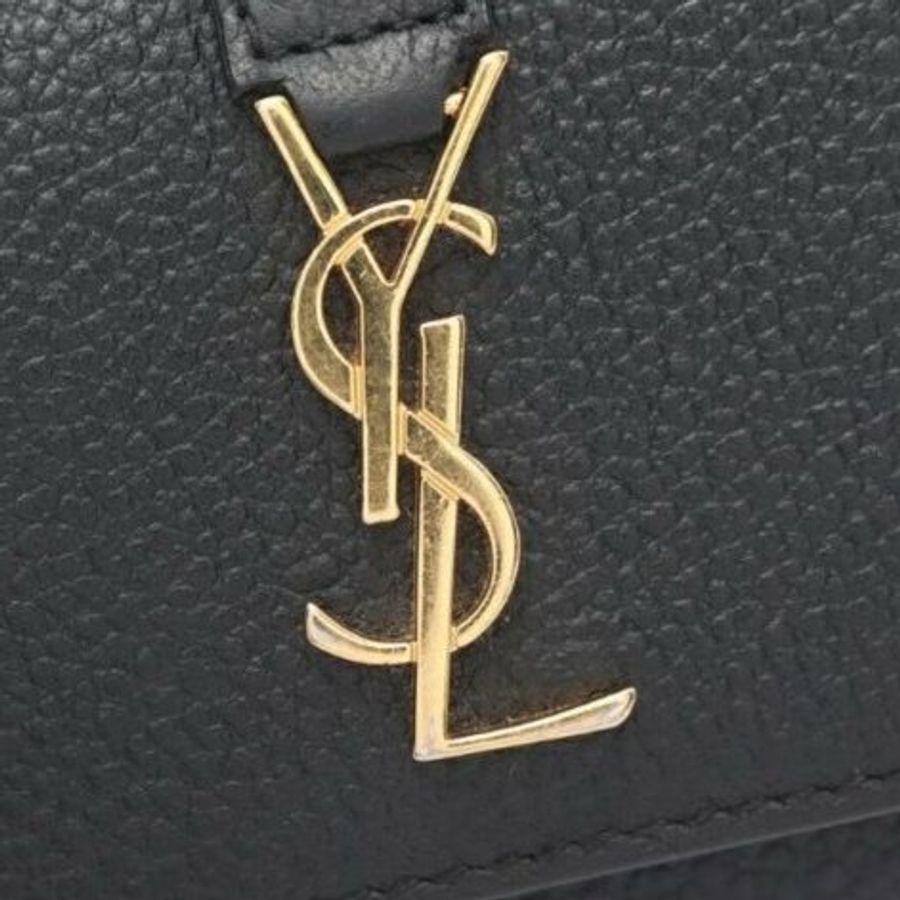 YSL 6孔荔枝皮鑰匙包-4