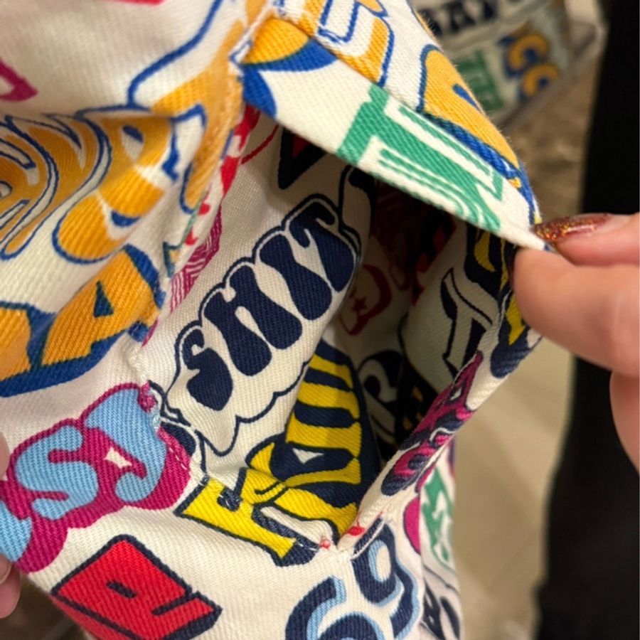 [絕版聯名] Supreme x Hysteric Glamour 限量版跨界聯名 九成新 文字圖案牛仔外套 ＃實穿收藏兩相宜-16